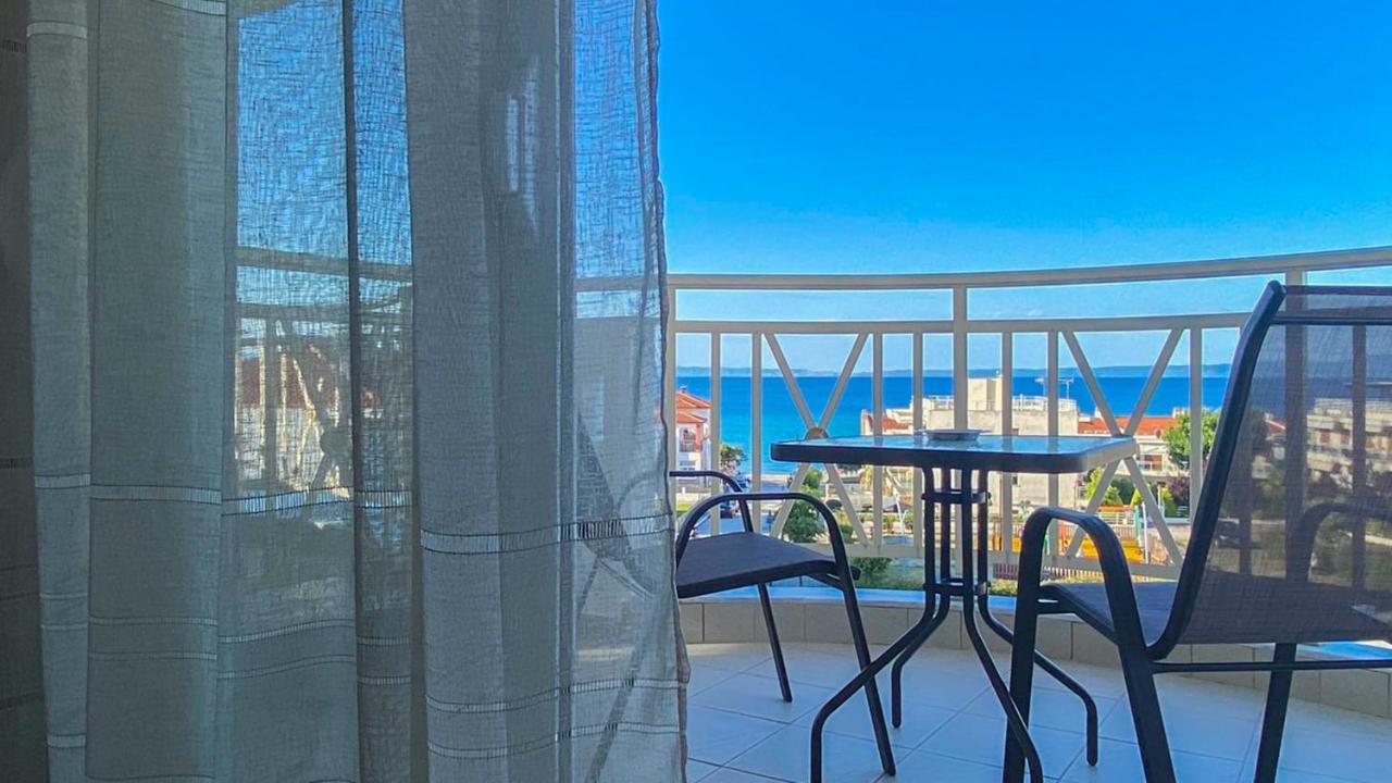 Properstay 107 - Villa Sea View Polychrono Buitenkant foto