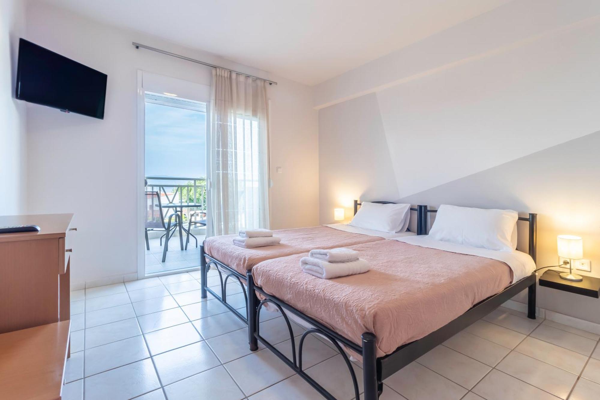 Properstay 107 - Villa Sea View Polychrono Buitenkant foto