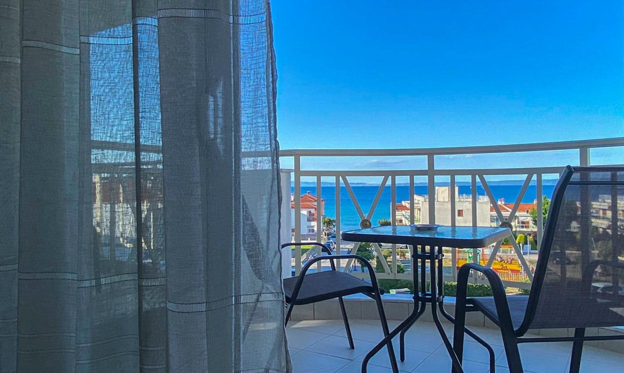 Properstay 107 - Villa Sea View Polychrono Buitenkant foto